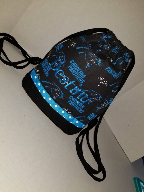 carolina panthers drawstring bag