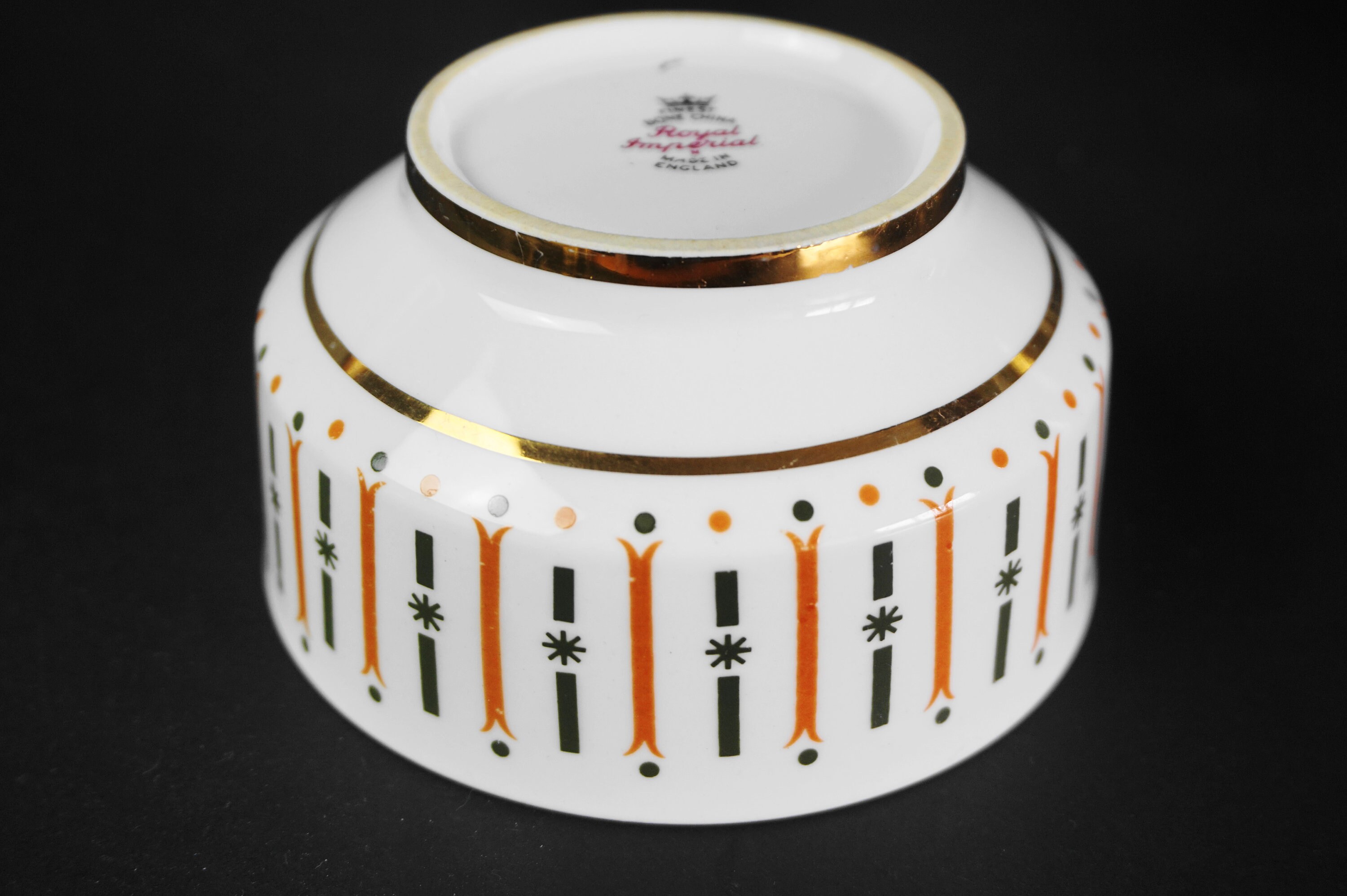 Vintage Sugar Bowl & Milk Jug Set // Royal Imperial Sugar Bowl Etsy