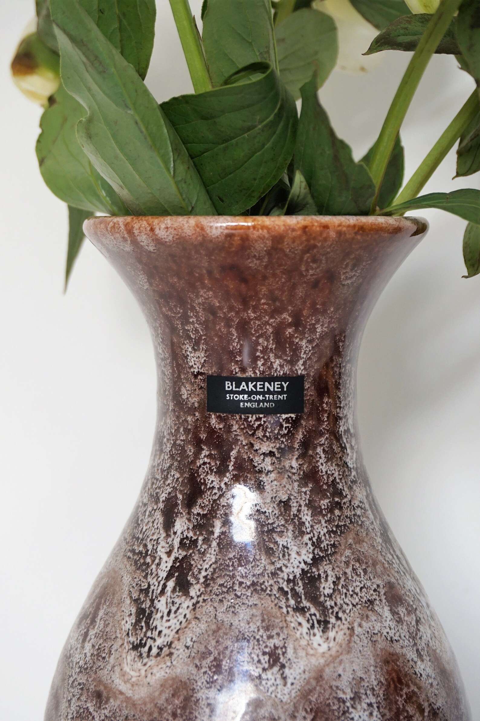 Mid Century Vase // Drip Glaze Vase // Blakeney Tall Vase // Etsy UK