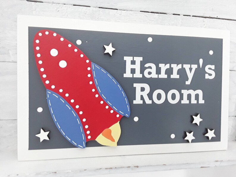 Door Signs Childrens Personalised Name Bedroom Door Signs