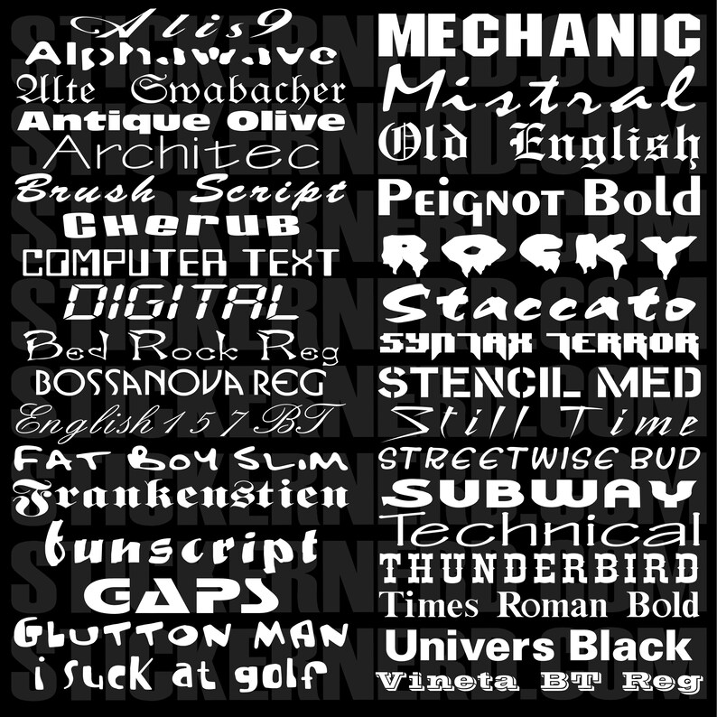 Custom Windshield Decals Word and Number Car Truck Window Custom Stickers Windshield Decal Custom Car Decal Company Name Decals Personalized