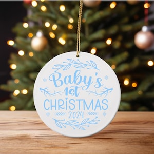 Baby's 1st Christmas Ornaments