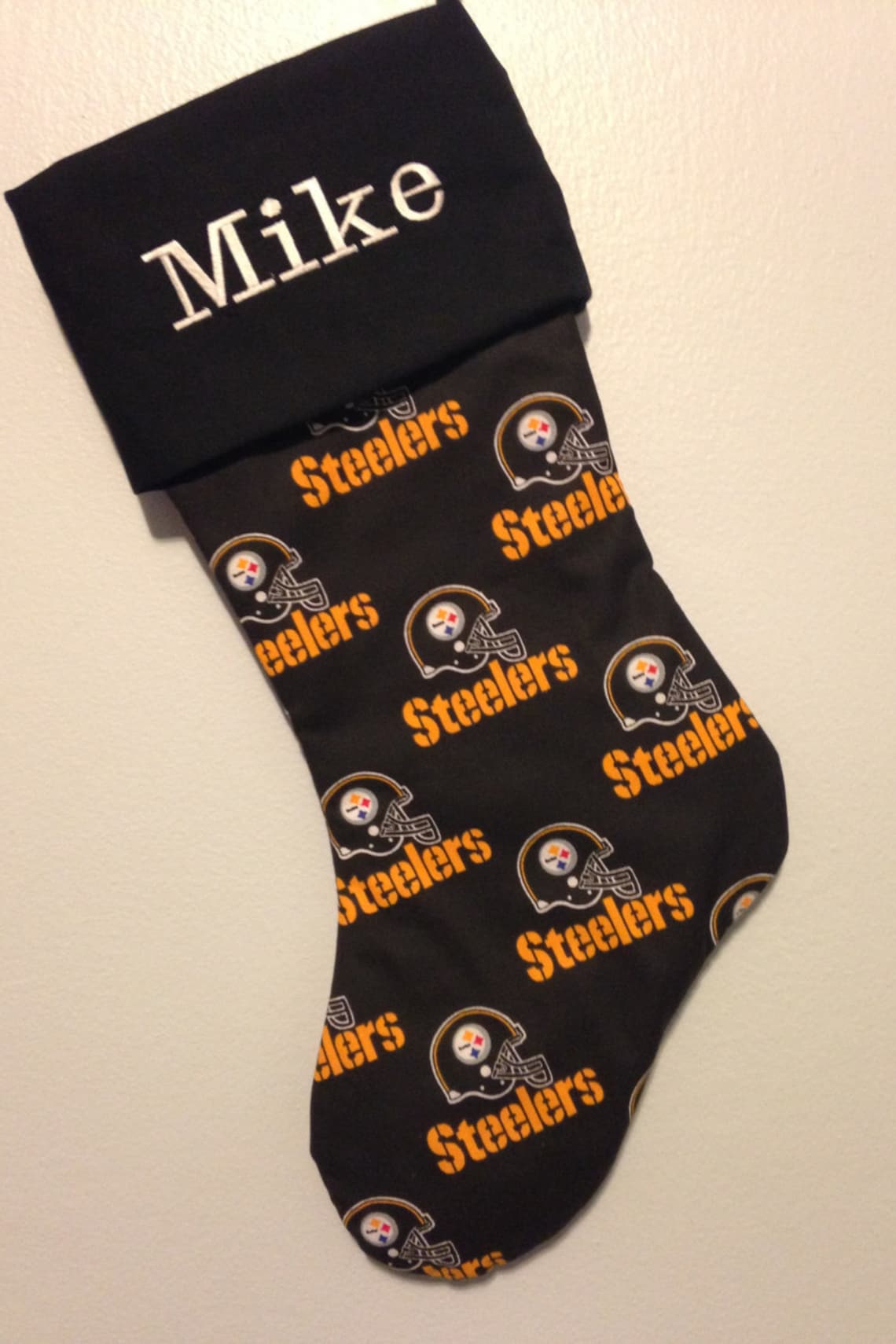Fan Favorite Custom Pittsburgh Steelers Christmas Stocking