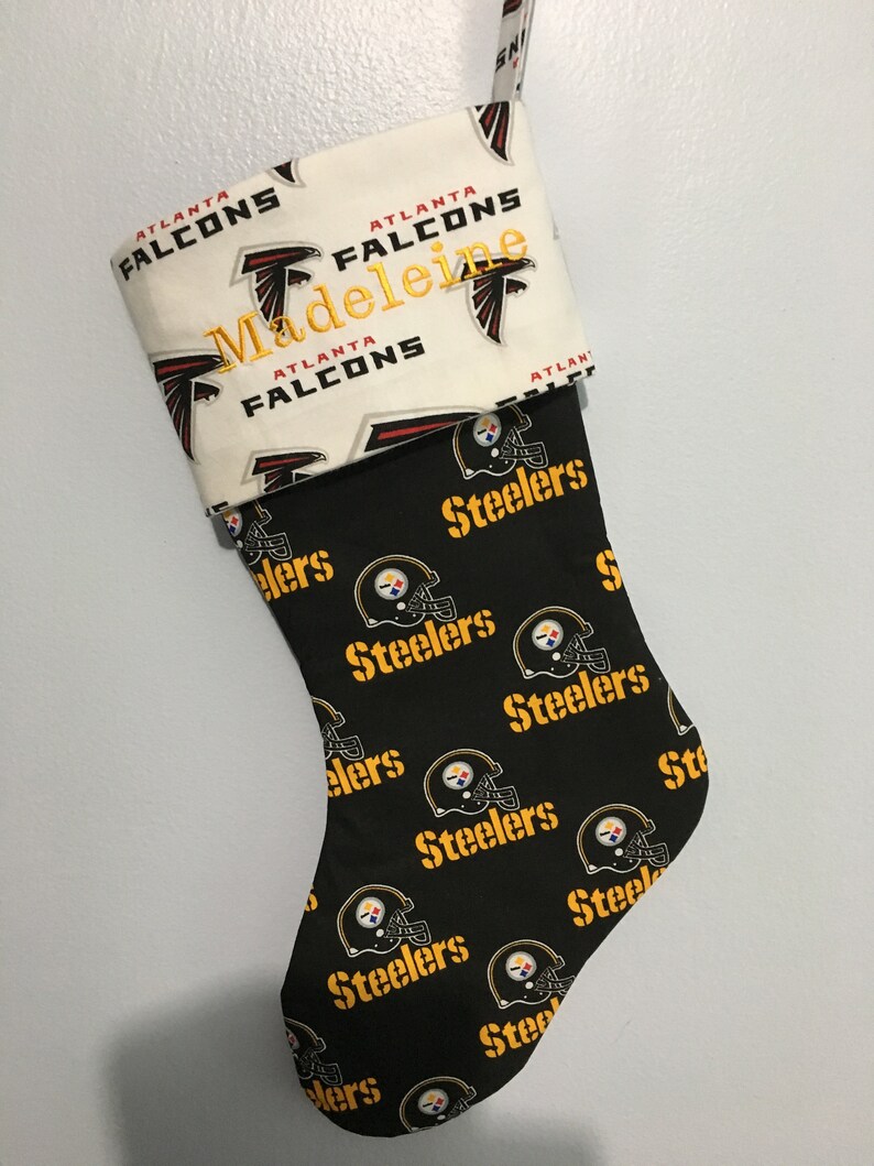 Fan Favorite Custom House Divided Sports Christmas Stocking Etsy