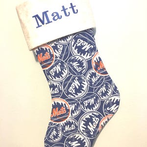 Fan Favorite - Custom New York Mets Christmas Stocking