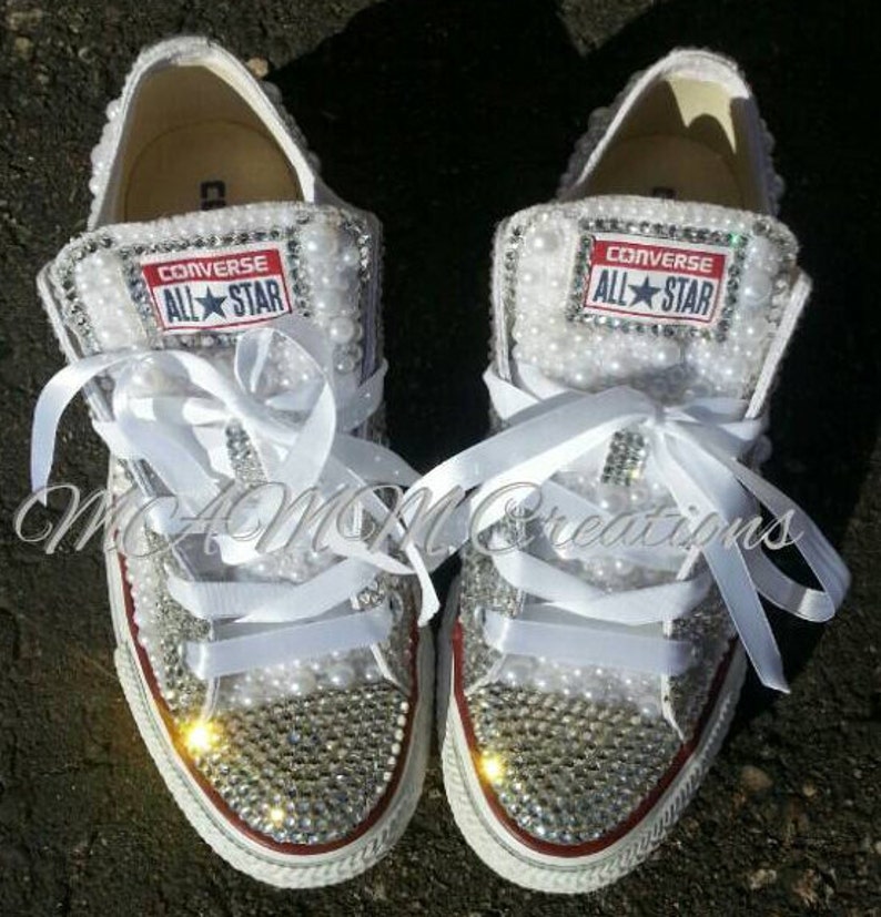 customised bling converse