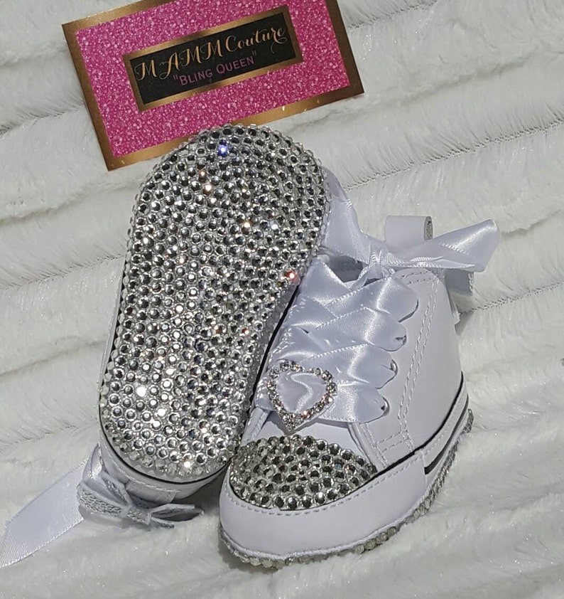 infant bling converse