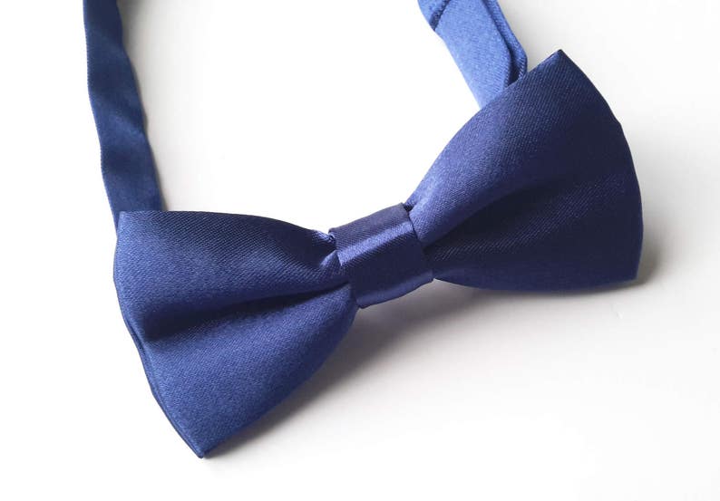 Boys Dark Blue Bow Tie Bow Ties for Boys Boys Double Bow - Etsy Singapore