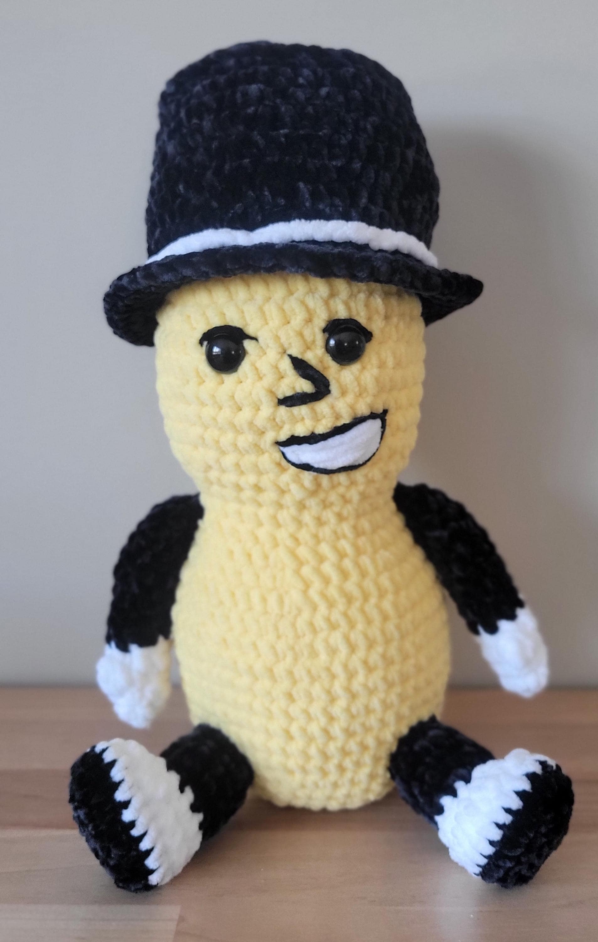 Mr. Peanut Plush - Etsy