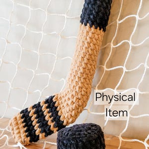 Plush Hockey Stick and Puck