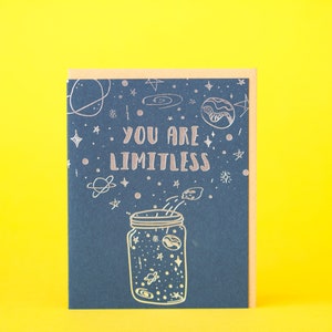 You Are Limitless Greeting Card image 1
