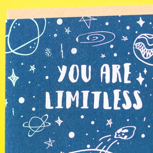 You Are Limitless Greeting Card image 2