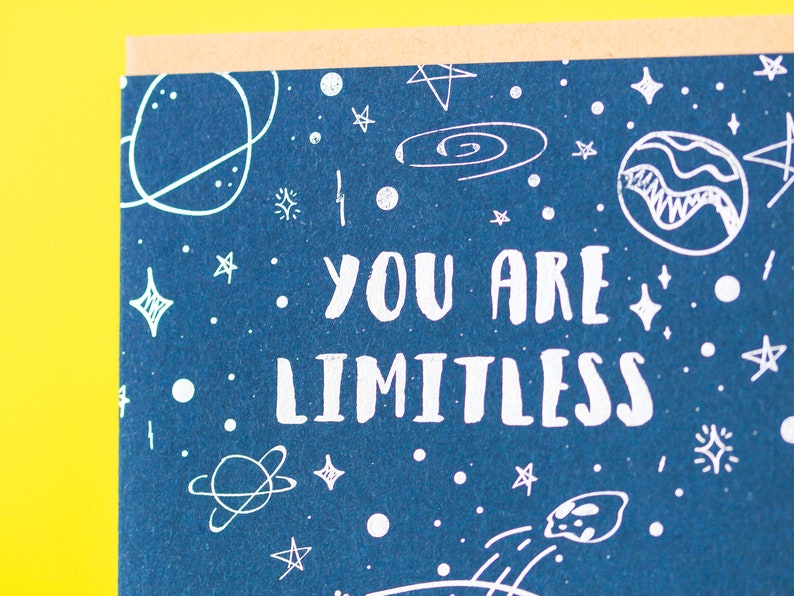 You Are Limitless Greeting Card image 2