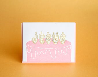 Jesus Birthday Folded Notecards