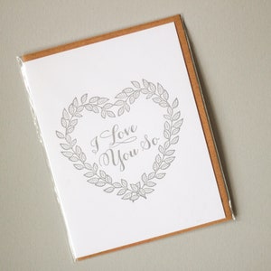 I Love You So Greeting Card image 1