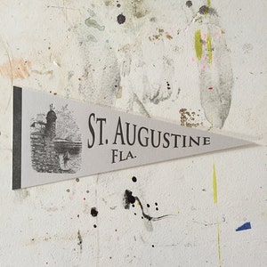 St. Augustine Letterpress Pennant image 4