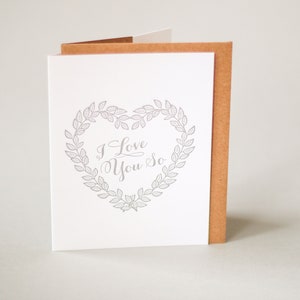 I Love You So Greeting Card image 2