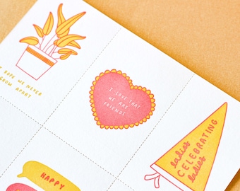 Galentine's Day Tear Apart Cards