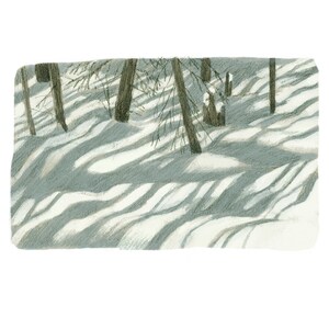 Winter Shadows giclée art print