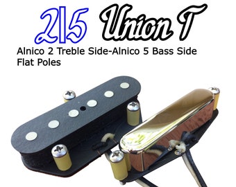 Tone Hatch Handwound Telecaster Pickups 2|5 Union Set Alnico 2 and 5