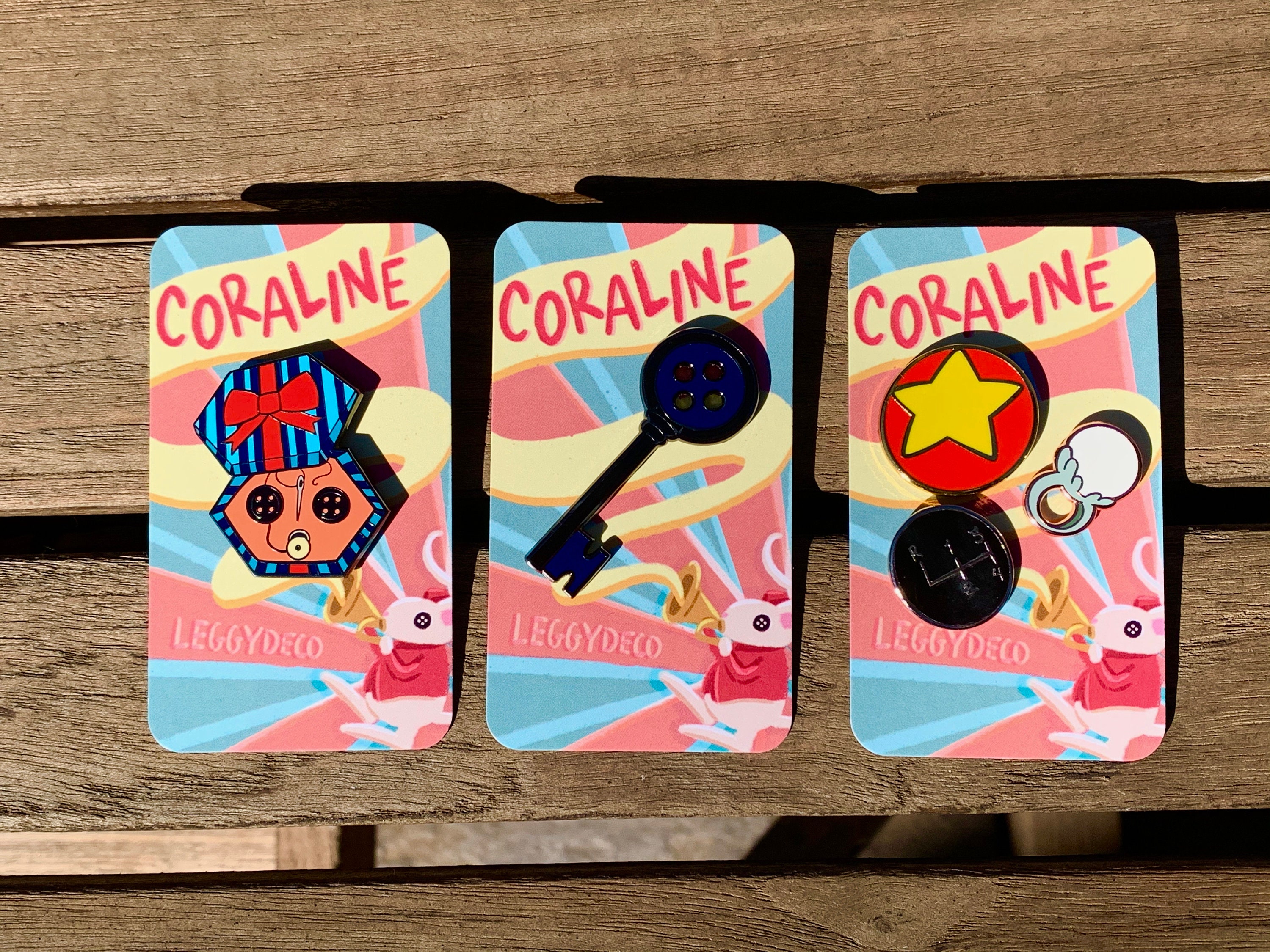 Coraline Enamel Pins Accesories - Etsy
