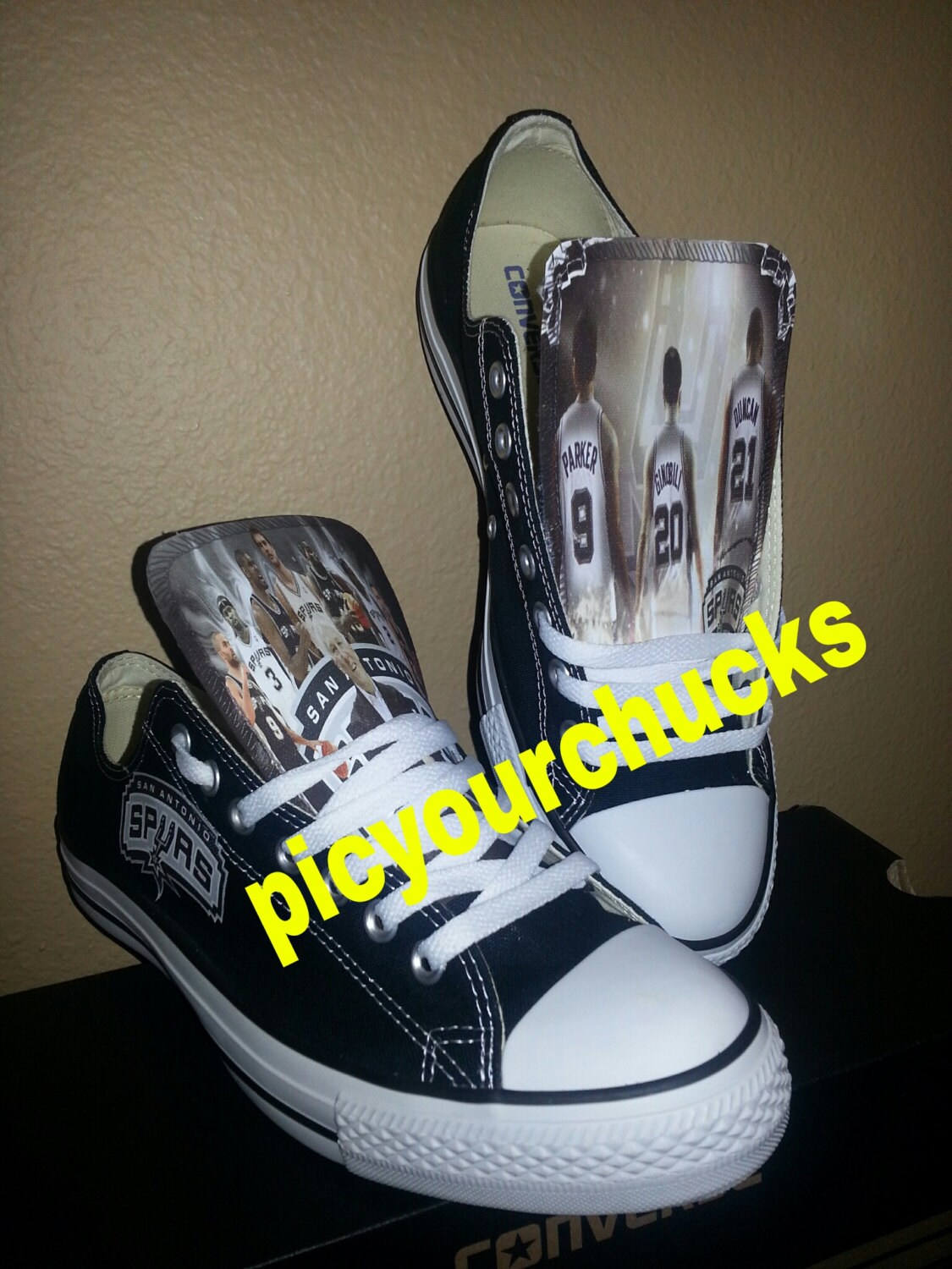 spurs converse shoes