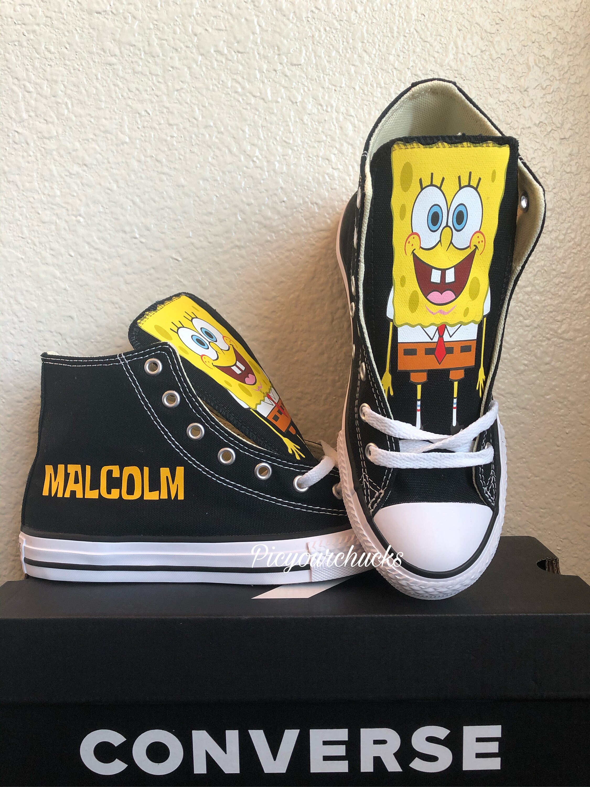spongebob converse