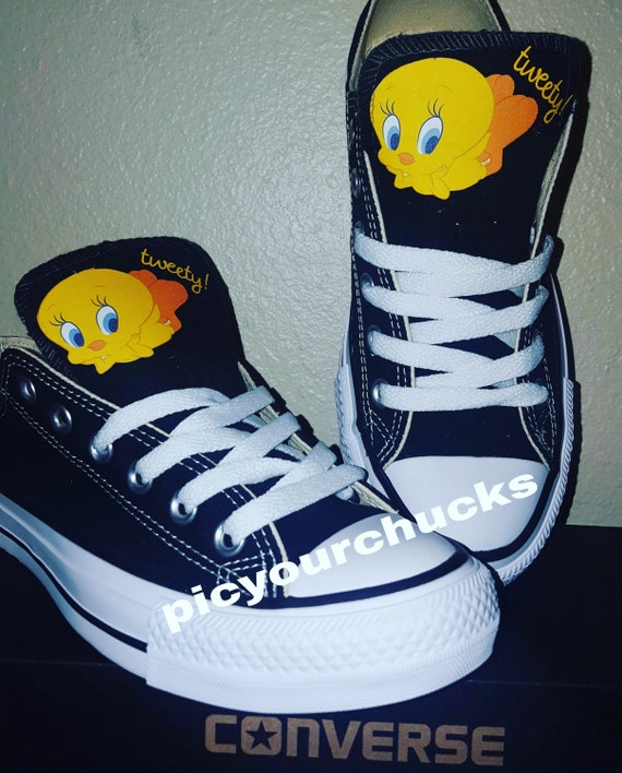 tweety bird chuck taylors