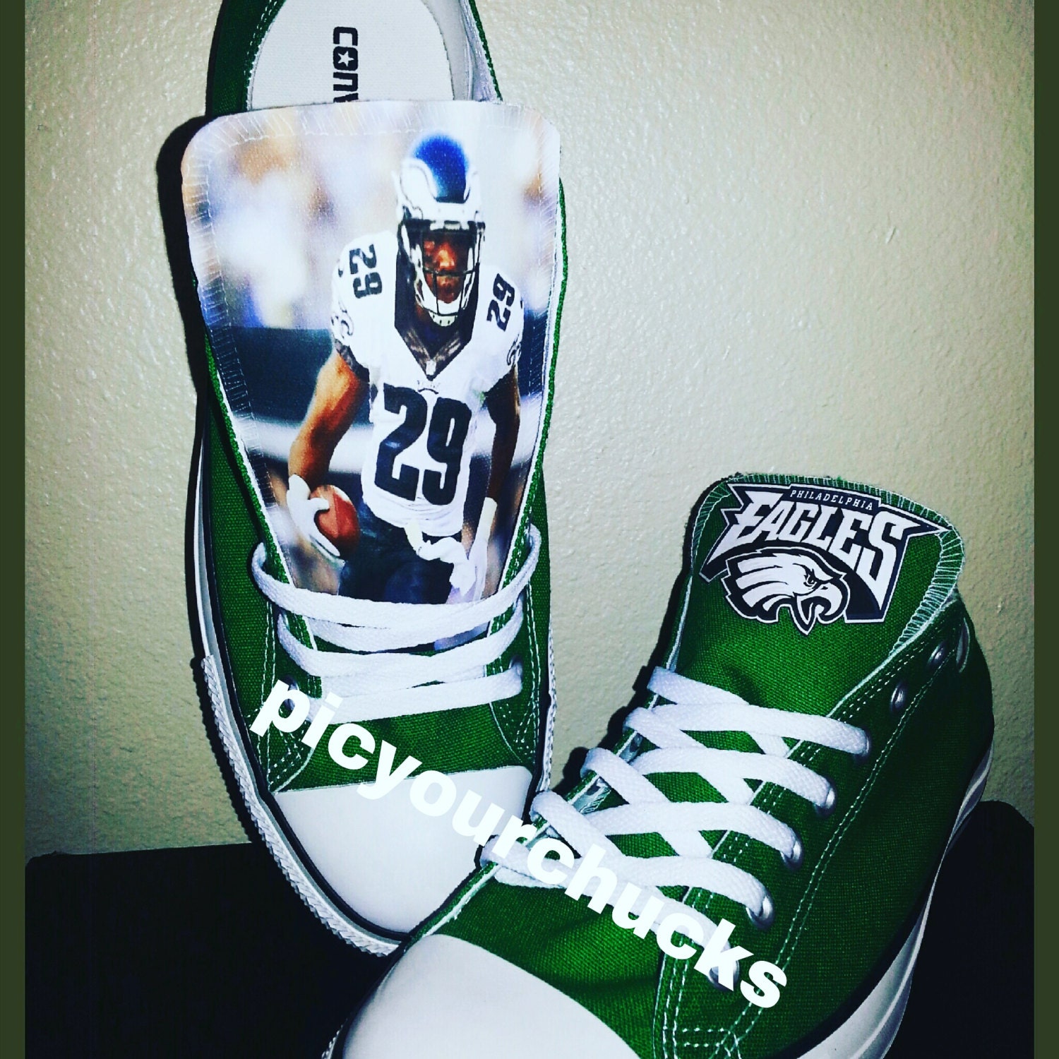 eagles converse shoes