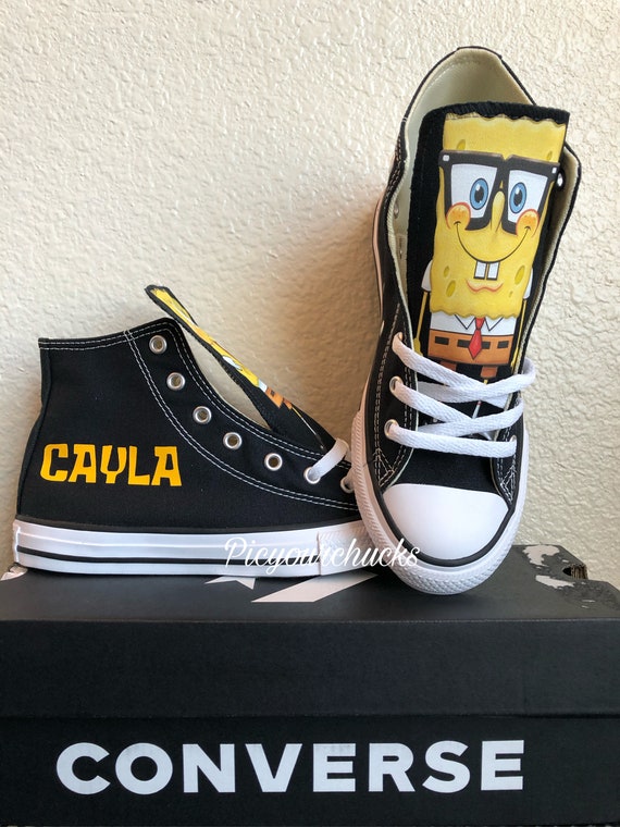 spongebob converse all star