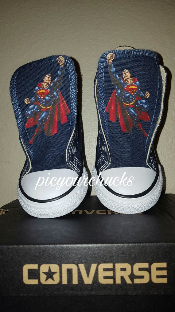 superman converse toddler