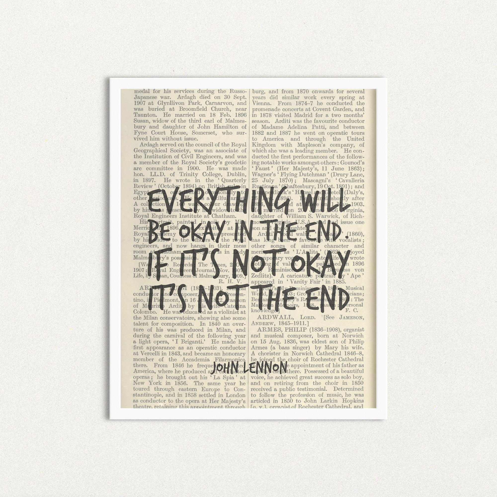 The end will everything fine be in 25 Inspiring