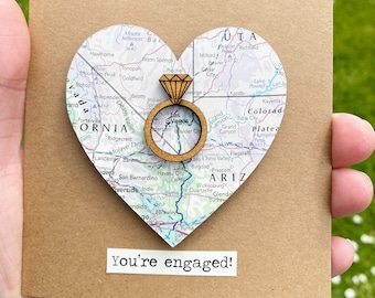 Personalised Engagement card