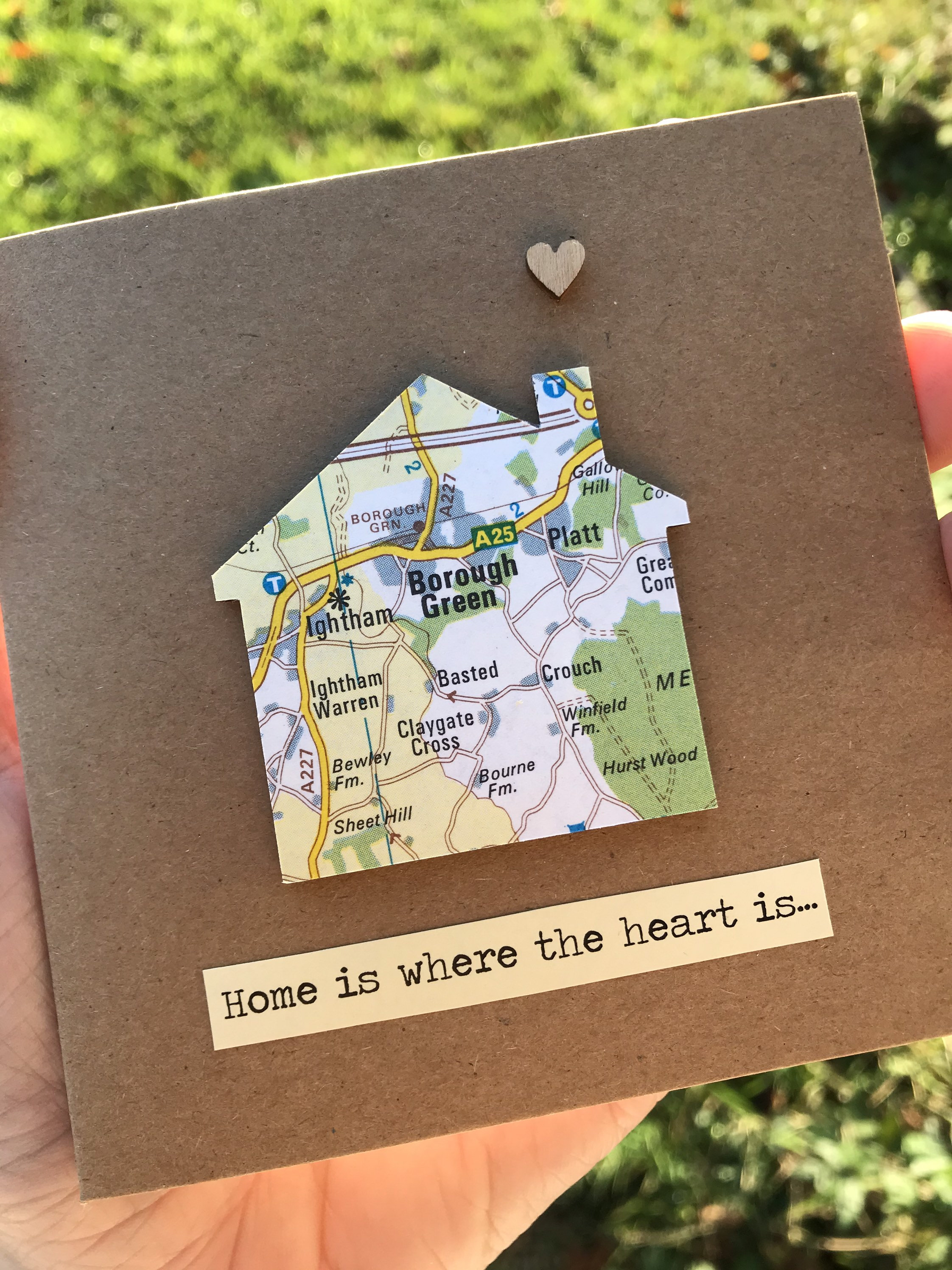 Handmade New Home Card Etsy UK