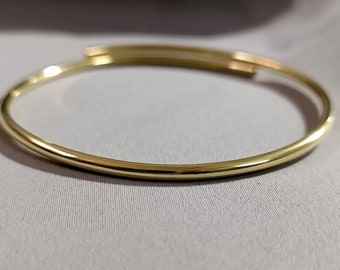 Gold Silver Arm Band Arm cuff,Upper Arm Band,Minimalist Gold Filled 14 K,Sterling Silver 925,Copper,Brass,Aluminum,Gold plated 24k
