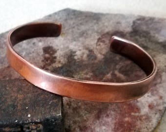 Bracciale per uomo o donna, rame, ottone, argento tedesco, alluminio, argento sterling 925, regalo di anniversario del braccialetto.