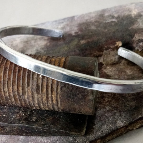 Herren Silberarmband , Herren Armband Sterling Silber 925 ,handgefertigtes Silber Armband .