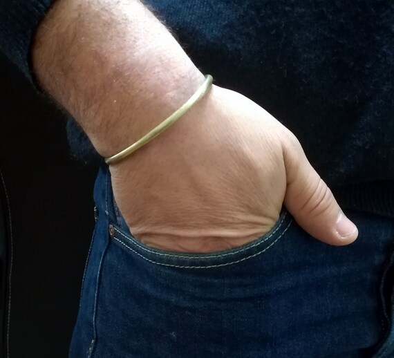 Mens 2024 brass bracelet