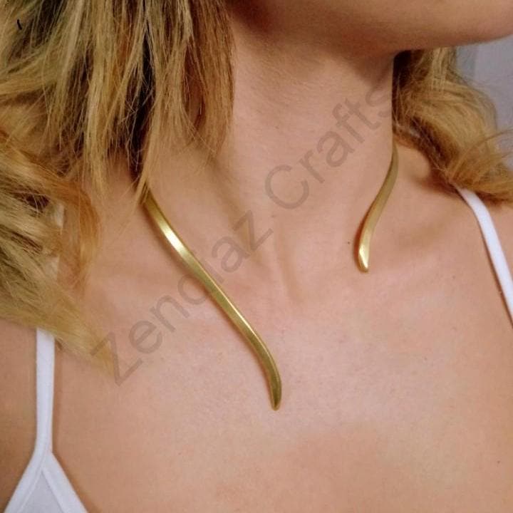 Handgefertigter Minimalistischer Choker: