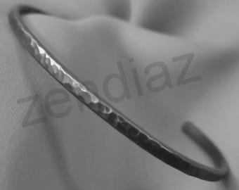 Handsmidd titanarmband, hypoallergent