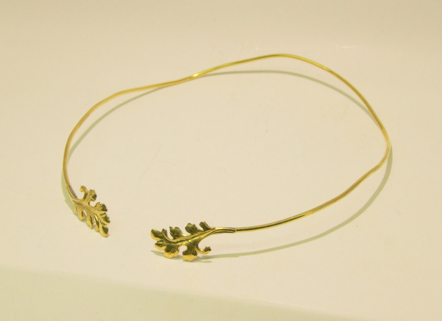 Gold Leaf Headband Crown Hair Accessories Gold Leaf Etsy