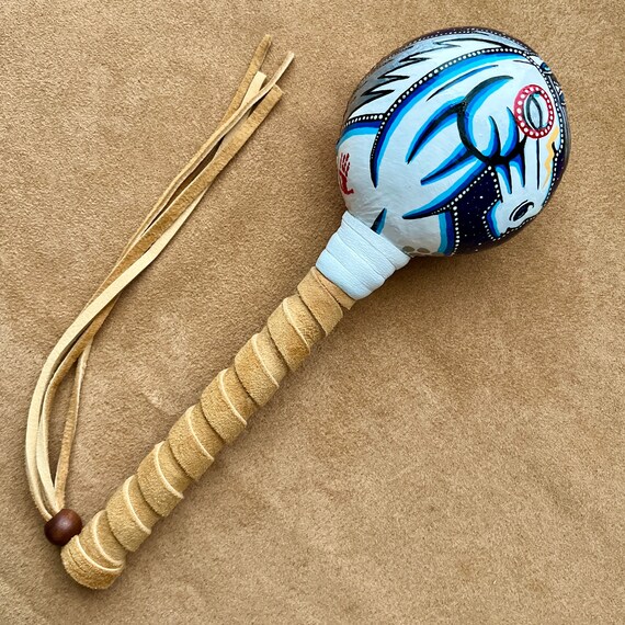 Native American inspired hoof rattle, medicine man rattle, shaman, deer