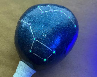 HEAVENLY LUMINARIES: Great Bear and Little Bear - Native American, Music Instrument, Rattle, Prayer, Ceremony, Meditation, Stars Glow!