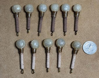 Native American TINY RATTLE PENDANT - Traditional Style, Jewelry, Necklace included, Functional, Great Sound for a Tiny Rattle!