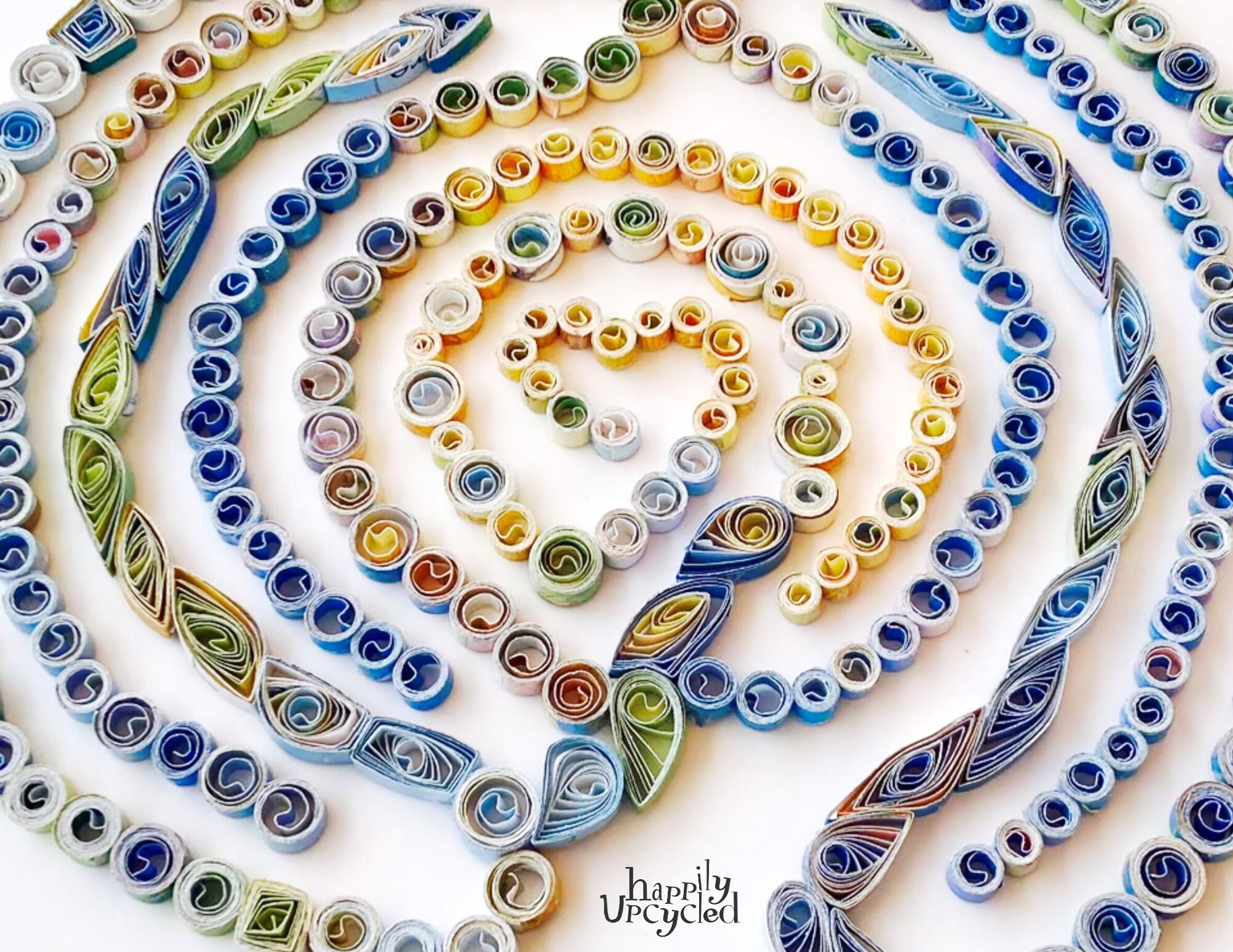 Quilled Finger Labyrinth Instant Download for Mindfulness & Meditation ...