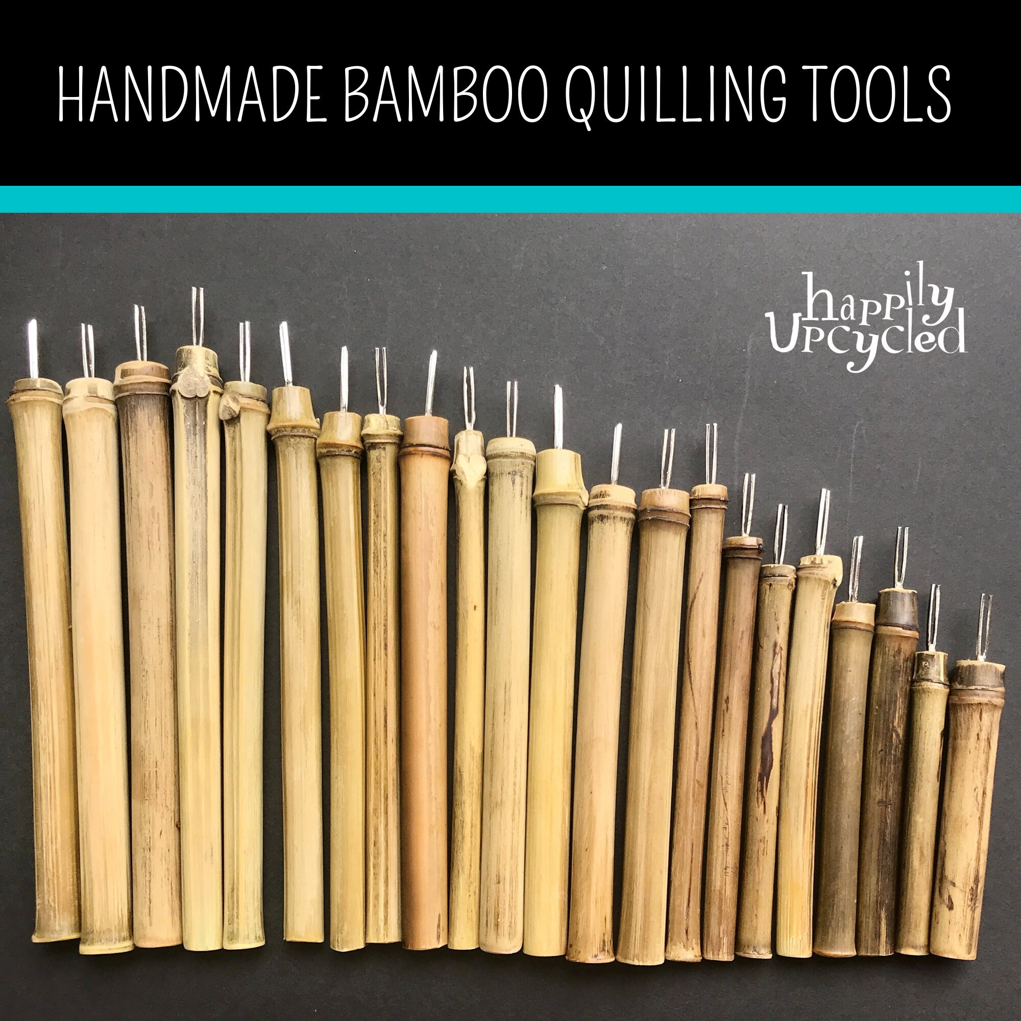 Quilling Tool Handmade from Bamboo