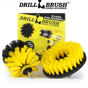 3X Drill Brush Power Scrubber Cleaning Brush Drill Scrub Brushes