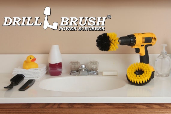 Shower, Tub, and Tile Power Scrubber Brush by Drillbrush 