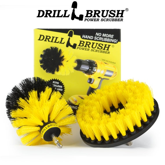 Shower Tub and Tile Power Scrubber Brush by Drillbrush Etsy