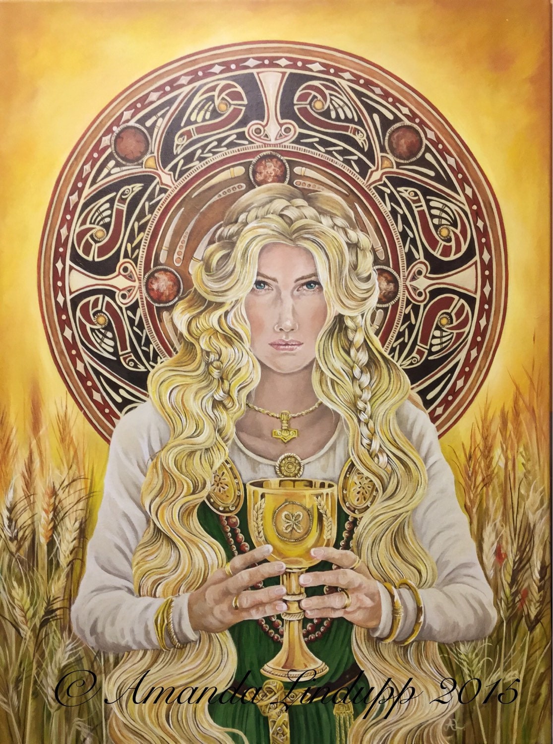 A4 Print Goddess Sif - Etsy Canada